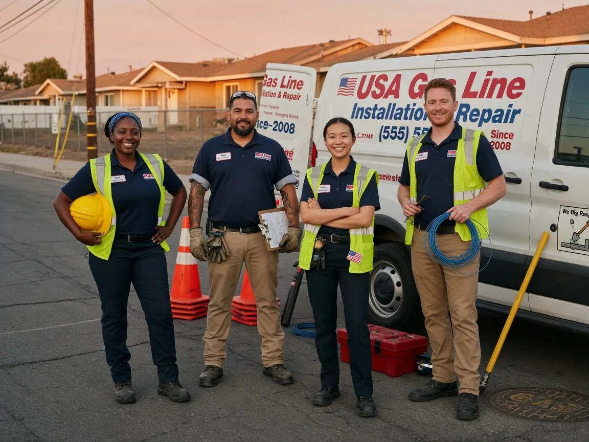 Gas Line Installation company in Ramona, KS